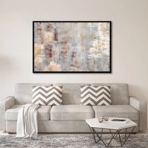 لوحة فنية تجريدية رائعة