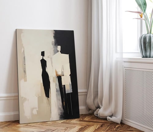 لوحة جدارية معاصرة حديثة