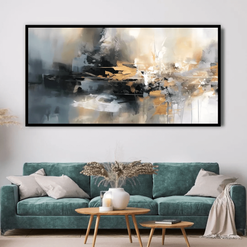 لوحة تجريدية بتصميم مودرن