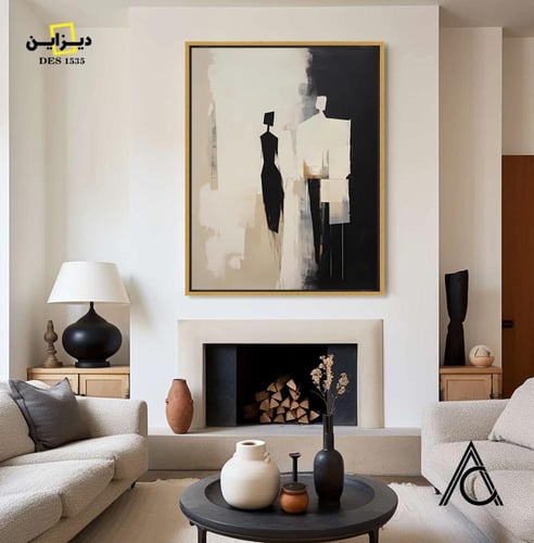 لوحة جدارية معاصرة حديثة