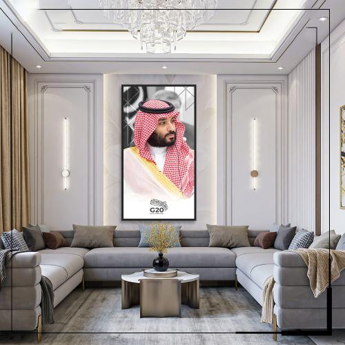 لوحه فنيه لصاحب السمو الملكي