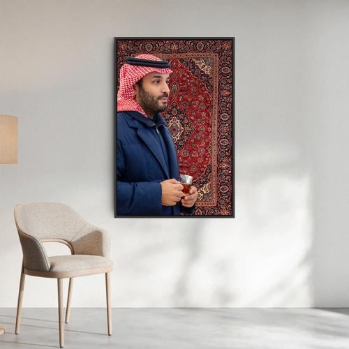 لوحة كانفس ولي العهد