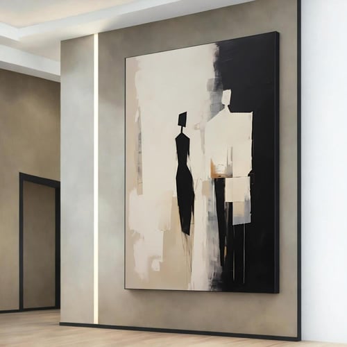 لوحة جدارية معاصرة حديثة