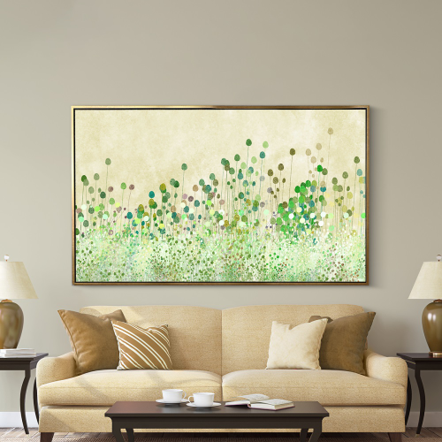 لوحة فنية جدارية تجريدية حديثة