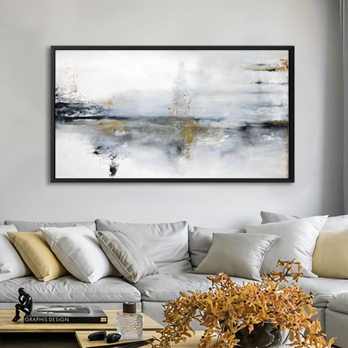 لوحة تجريدية كانفس