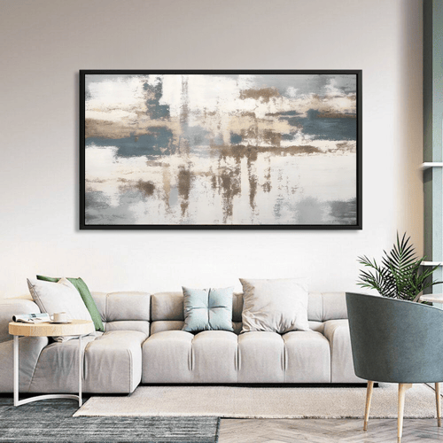 لوح كانفس تجريدية للصاله