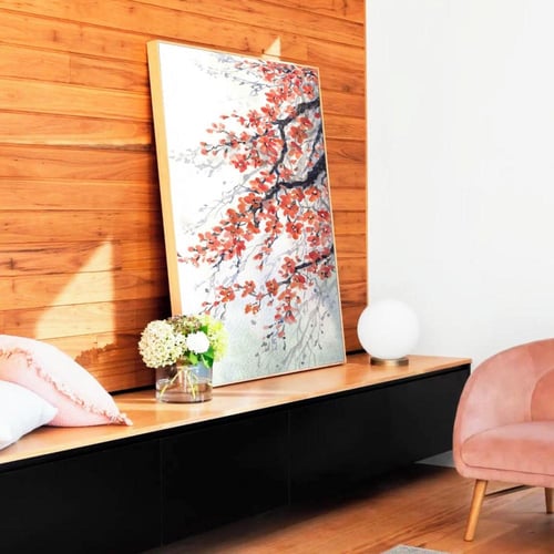 لوحة فنية فروع معلقة