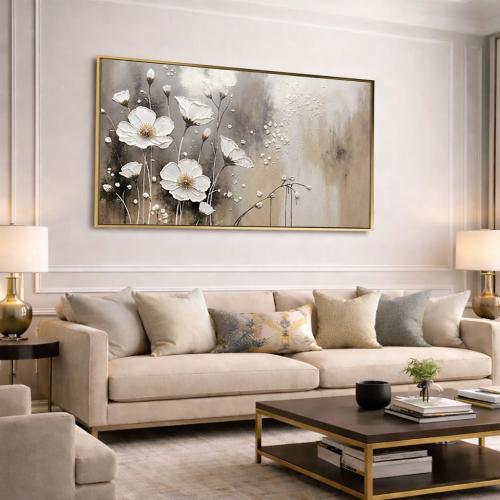 Wall art floral canvas
