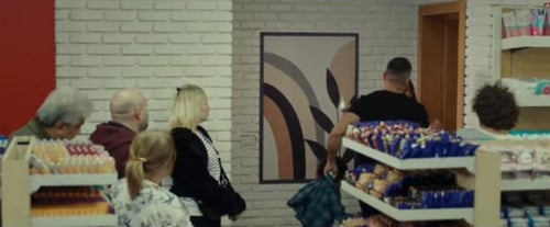 لوحة أوراق شجر في فيلم البعبع