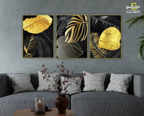 لوحة فنية - الاوراق الذهبية