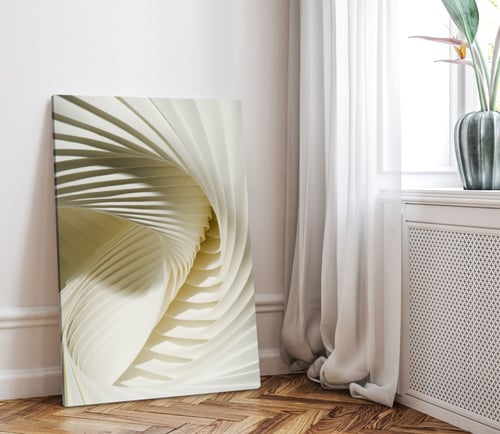 لوحة فنية بدرجات البيج