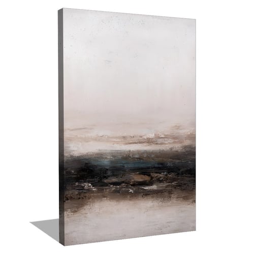 لوحة تجريدية تداخل البنى