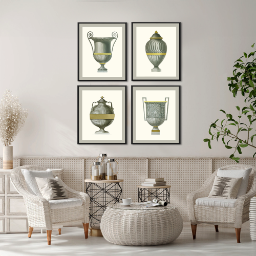 لوحات مزهرية بتصميم فريد