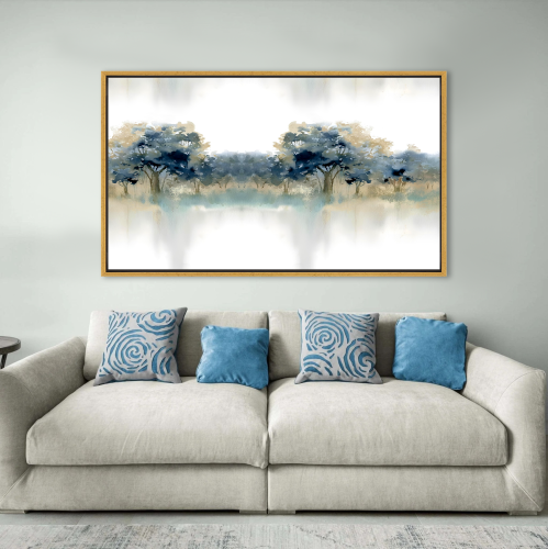 لوحة فنية بمنظر طبيعى