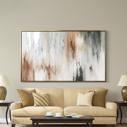 لوحة جداريه تجريدية بسيطة