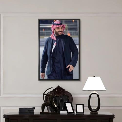لوحة جدارية ولي العهد