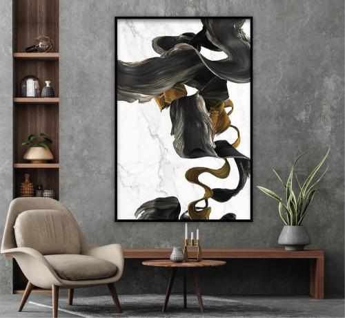 لوحات جدارية كبيرة بالأمواج