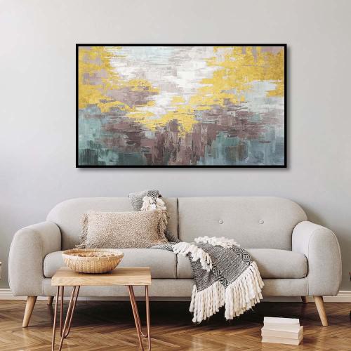 لوحات فن تجريدي بتصميم عصري