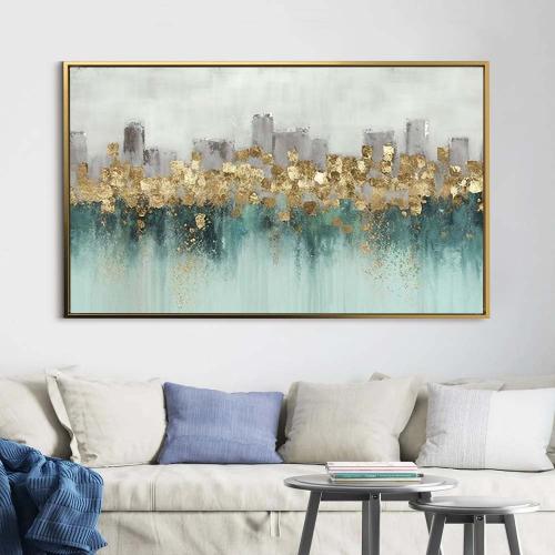 Abstract canvas wall art