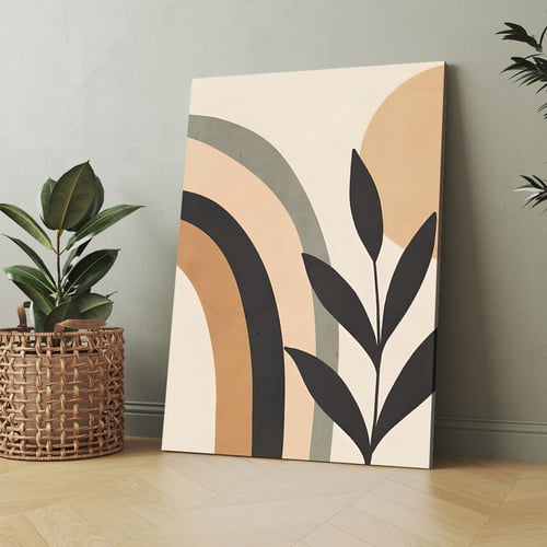 لوحة أوراق شجر في فيلم البعبع