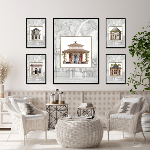 طقم لوحات كانفس متناسقه