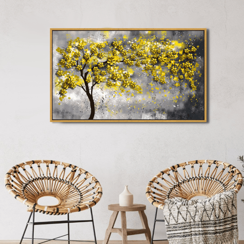 لوحه تجريديه شجرة