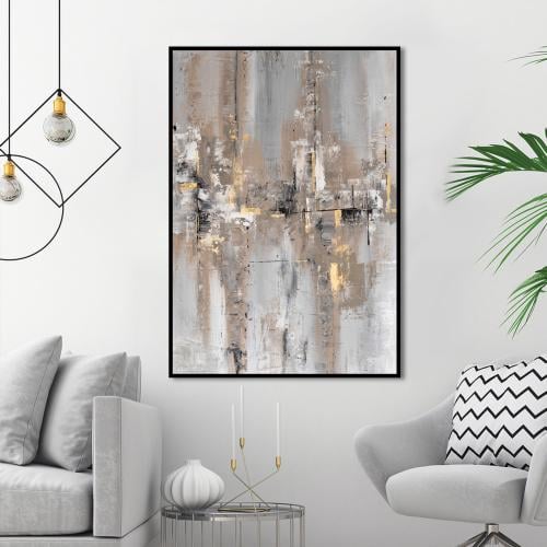 Abstract artistic painting canvas