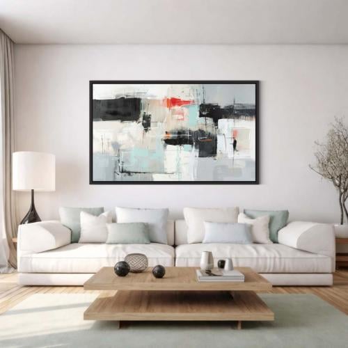 Abstract wall art canvas