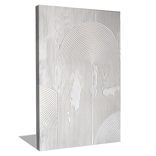 لوحة فنية بخط هندسي مطبوعة