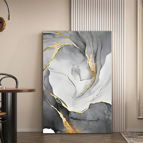 لوحة فنية تجريدية رخامي