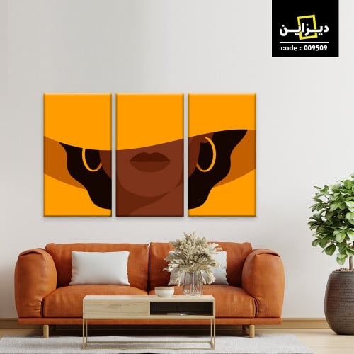 لوحة فنيه -اناقة المرأة