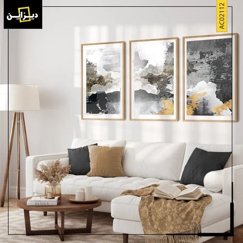 لوحات حائط تجريدية كانفس
