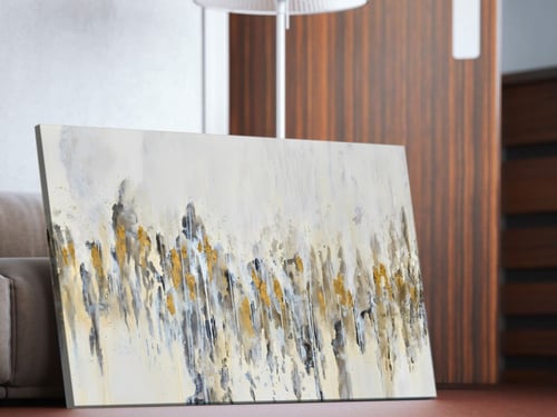 لوحة فنية تجريدية حديثة