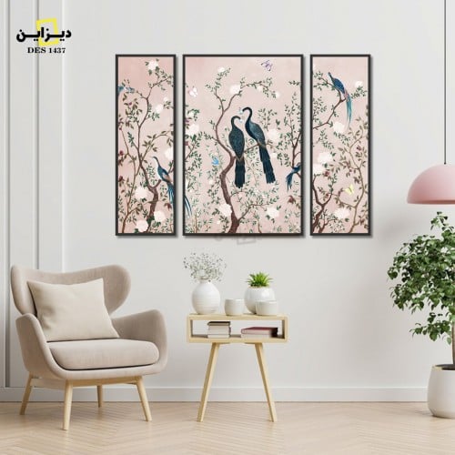 لوحة فنية غصون الأشجار