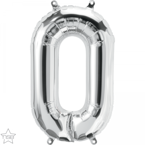 FOIL LARGE NUMBER SILVER (عدد 5 قطع) 0