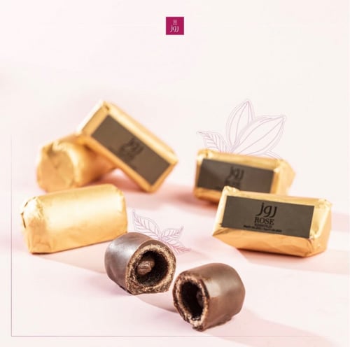 بوكس شكولاتة روز نصف كيلو