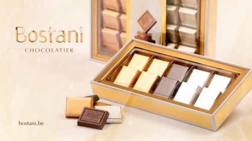 8قطع من الشكولاتة الفاخرة من بستاني