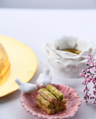 بقلاوة المذاق العربي صغير