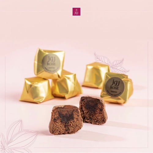 بوكس شكولاتة روز نصف كيلو