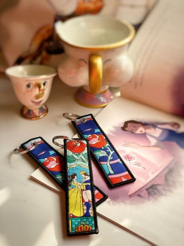 تعليقة مفاتيح الجميلة والوحش