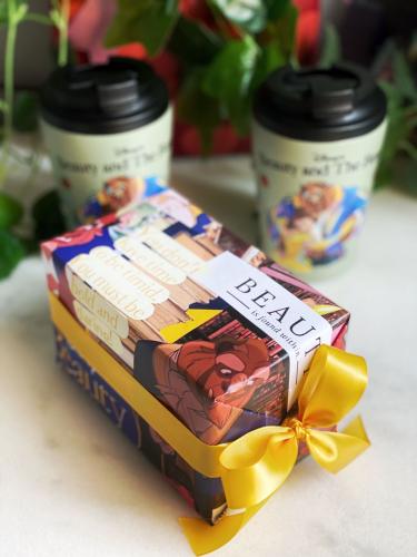 تغليف الجميلة و الوحش للاكواب