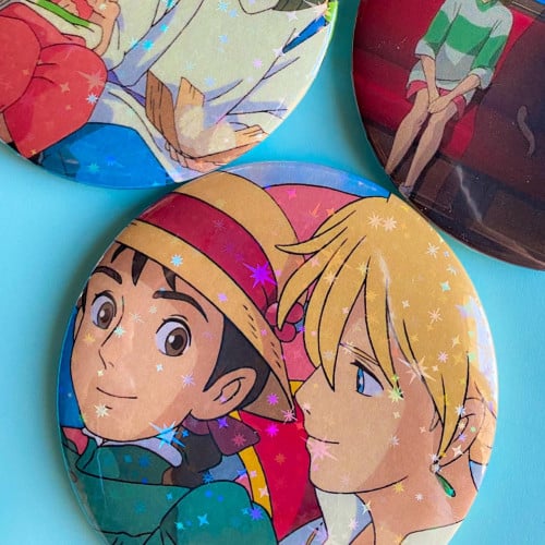 دبوس جيبلي "قلعة هاول المتحركة"