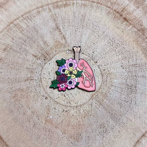 بروش الرئة المزهره