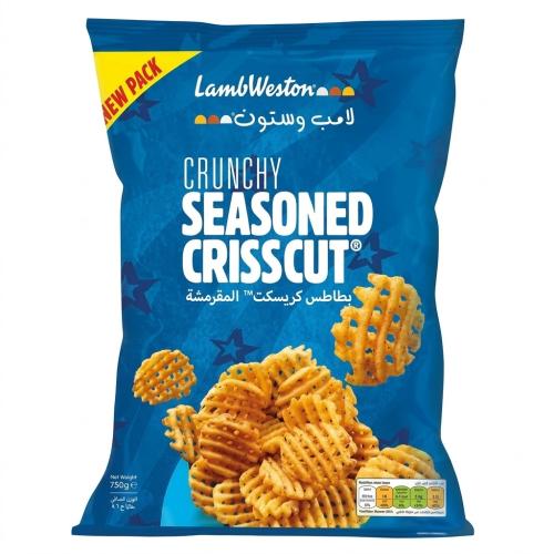 بطاطس كريسكت مجمد لامب ستون 750 جم