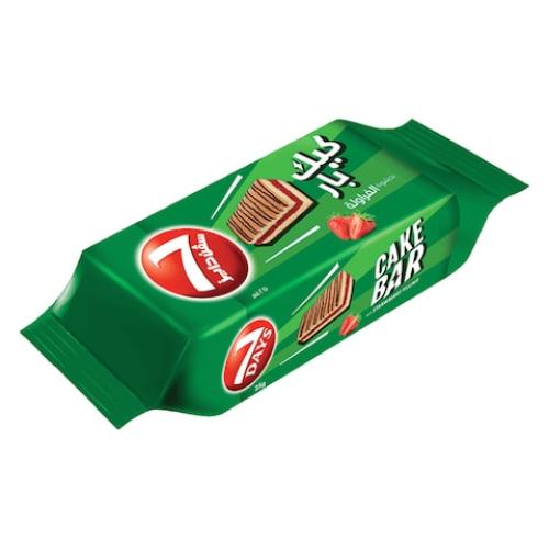 كيك بار سفن دايز فراولة 25جم