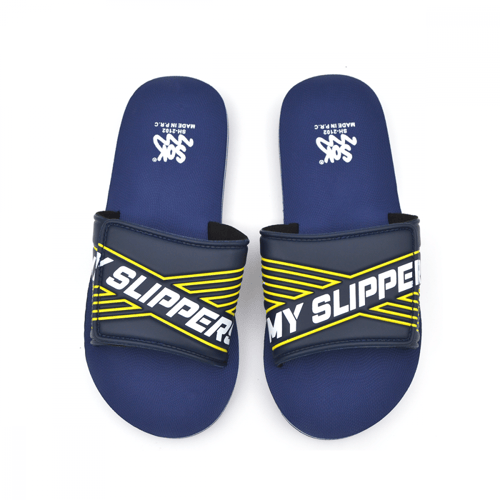 شبشب بحزام عريض فيلكرو