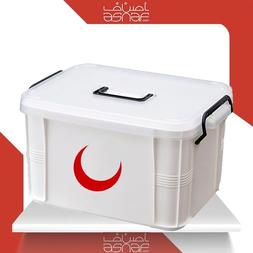 صندوق تخزين ادوية مقسم