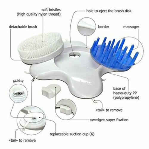 فرشاة تنظيف القدم