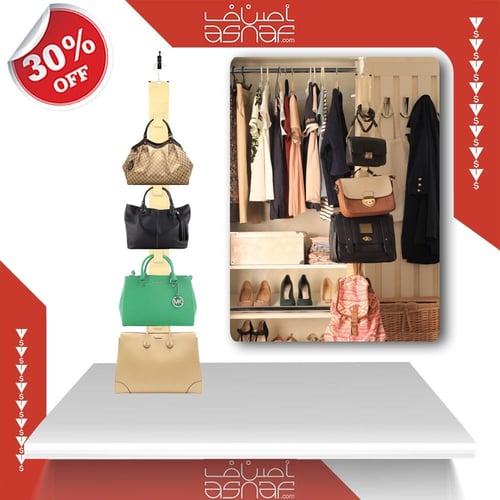 منظم حقيبة يد معلقة لخزانة