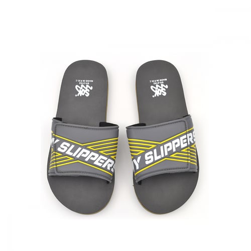 شبشب بحزام عريض فيلكرو